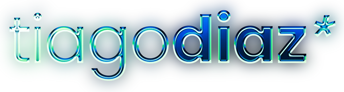 tiagodiaz* — logotipo cromado